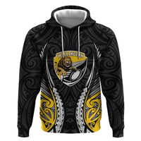 Wellington 2026 Rugby Custom Zip Hoodie NZ Maori Silver Fern