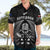 Custom New Zealand Aotearoa Rugby Hawaiian Shirt NZ Tiki With Maori Fern World Cup Black Version LT14 - Polynesian Pride