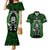 New Zealand Aotearoa Rugby Couples Matching Mermaid Dress and Hawaiian Shirt NZ Tiki With Maori Fern World Cup Green Version LT14 Green - Polynesian Pride