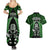 New Zealand Aotearoa Rugby Couples Matching Summer Maxi Dress and Hawaiian Shirt NZ Tiki With Maori Fern World Cup Green Version LT14 - Polynesian Pride