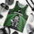 New Zealand Aotearoa Rugby Men Tank Top NZ Tiki With Maori Fern World Cup Green Version LT14 Green - Polynesian Pride