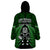 New Zealand Aotearoa Rugby Wearable Blanket Hoodie NZ Tiki With Maori Fern World Cup Green Version LT14 - Polynesian Pride