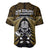 New Zealand Aotearoa Rugby Baseball Jersey NZ Tiki With Maori Fern World Cup Gold Version LT14 - Polynesian Pride