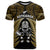 New Zealand Aotearoa Rugby T Shirt NZ Tiki With Maori Fern World Cup Gold Version LT14 Gold - Polynesian Pride