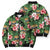 Pineapple Skull Aloha Hawaii Bomber Puffer Jacket Summer Vibes Tropical Seamless Pattern - Polynesian Pride