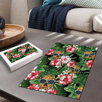 Pineapple Skull Aloha Hawaii Puzzle Summer Vibes Tropical Seamless Pattern LT14 - Polynesian Pride