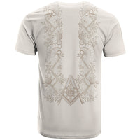 Personalised Filipino Freemasonry T Shirt Masonic Barong Tagalog Inspired Black LT14 - Polynesian Pride