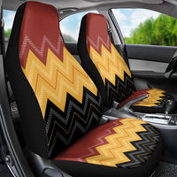Kaokao Maori Tukutuku Inspired New Zealand Car Seat Cover LT14 - Polynesian Pride