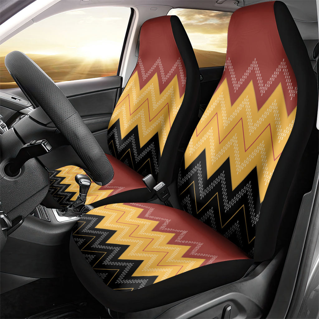 Kaokao Maori Tukutuku Inspired New Zealand Car Seat Cover LT14 - Polynesian Pride