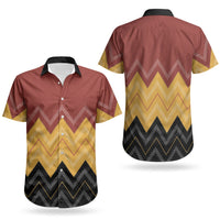 Kaokao Maori Tukutuku Inspired New Zealand Couples Matching Tank Maxi Dress and Hawaiian Shirt LT14 - Polynesian Pride