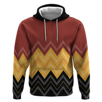 Kaokao Maori Tukutuku Inspired New Zealand Hoodie