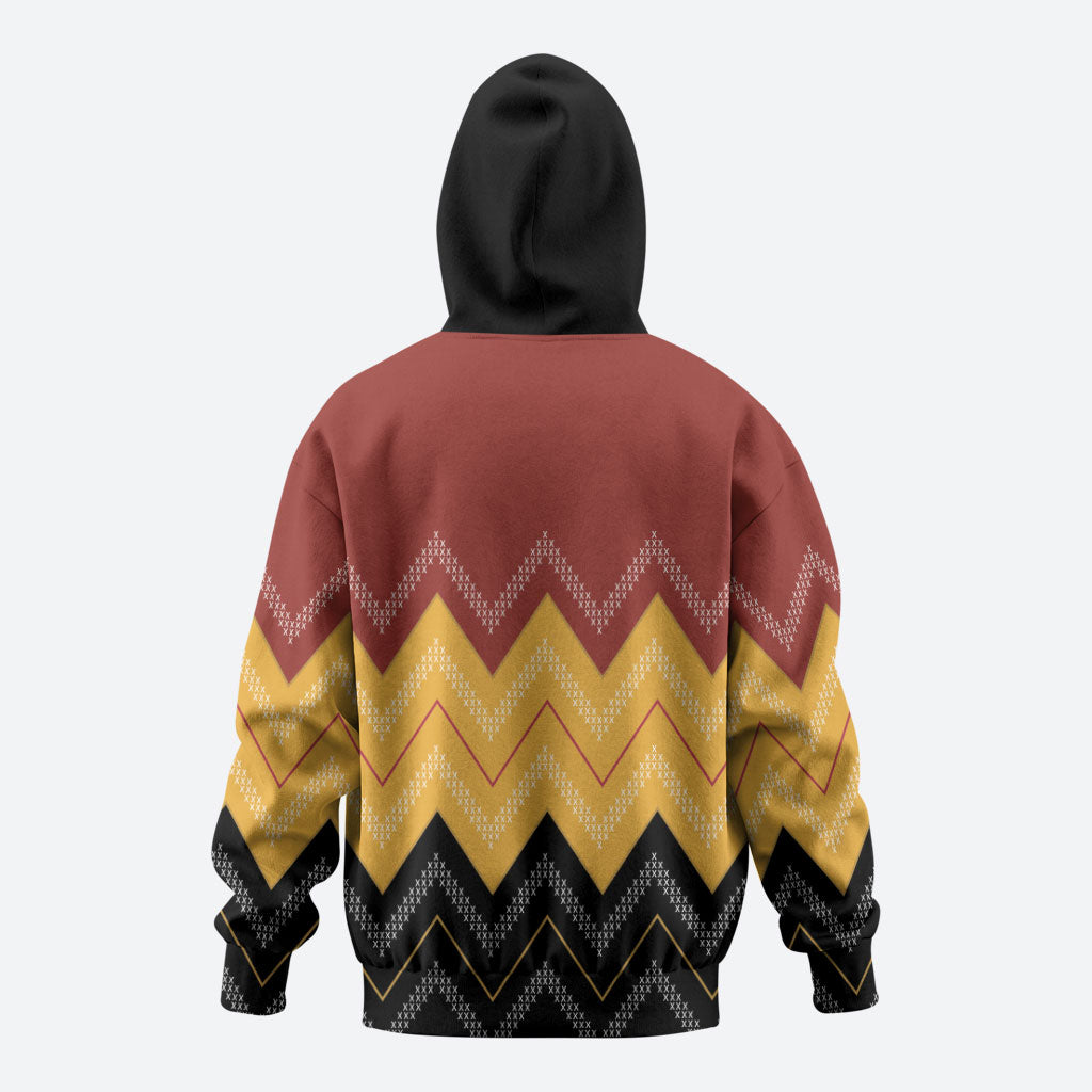 Kaokao Maori Tukutuku Inspired New Zealand Hoodie