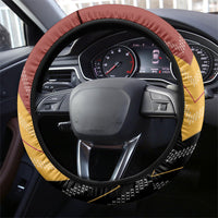Kaokao Maori Tukutuku Inspired New Zealand Steering Wheel Cover
