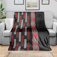 Roimata Toroa Maori Taniko Inspired New Zealand Blanket LT14 - Polynesian Pride