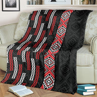Roimata Toroa Maori Taniko Inspired New Zealand Blanket LT14 - Polynesian Pride