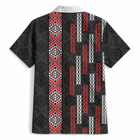 Roimata Toroa Maori Taniko Inspired New Zealand Hawaiian Shirt LT14 - Polynesian Pride