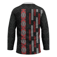 Roimata Toroa Maori Taniko Inspired New Zealand Hockey Jersey LT14 - Polynesian Pride