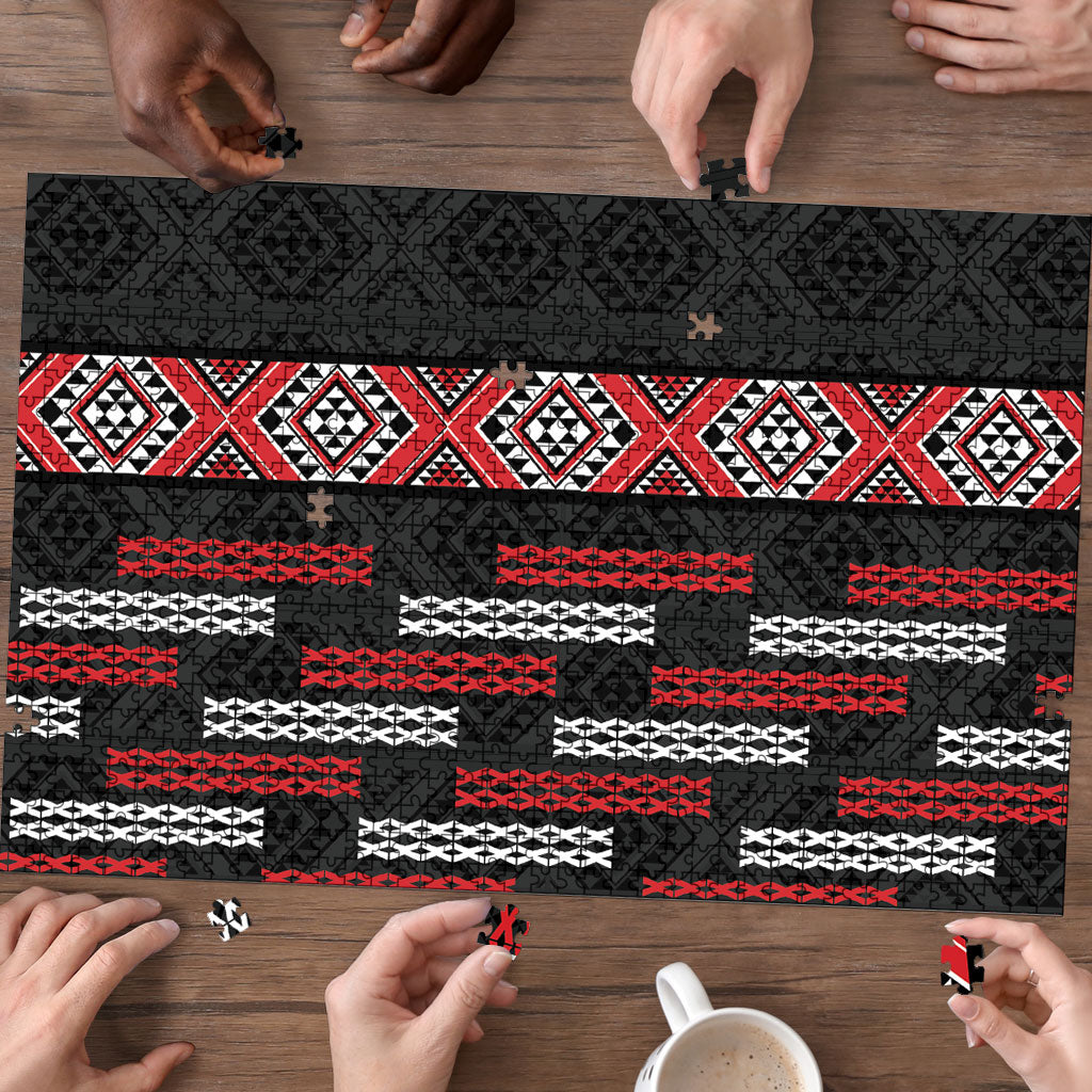 Roimata Toroa Maori Taniko Inspired New Zealand Puzzle LT14 - Polynesian Pride