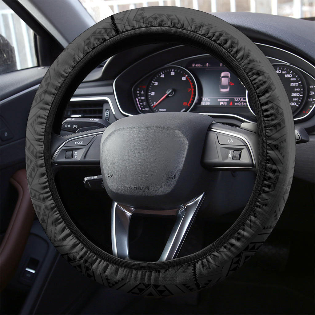 Roimata Toroa Maori Taniko Inspired New Zealand Steering Wheel Cover LT14 - Polynesian Pride