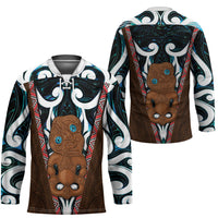 New Zealand Whakairo Hockey Jersey Tiki Maori Carving Taniko Motifs LT14 - Polynesian Pride