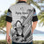 Fiji Tapa Rugby Hawaiian Shirt Flying Fijian 2023 World Cup With Dabbing Ball LT14 - Polynesian Pride