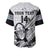 Custom Fiji Tapa Rugby Baseball Jersey Flying Fijian 2023 World Cup With Dabbing Ball LT14 - Polynesian Pride