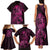 Polynesia Breast Cancer Awareness Family Matching Tank Maxi Dress and Hawaiian Shirt No One Fights Alone Pink Ribbon With Butterfly LT14 - Polynesian Pride