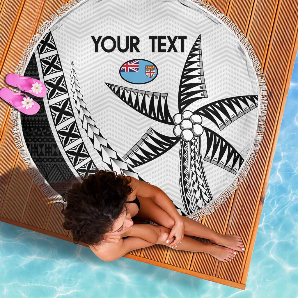 Custom Fiji Rugby Beach Blanket Go Champions Fijian Tapa Cloth LT14 - Polynesian Pride