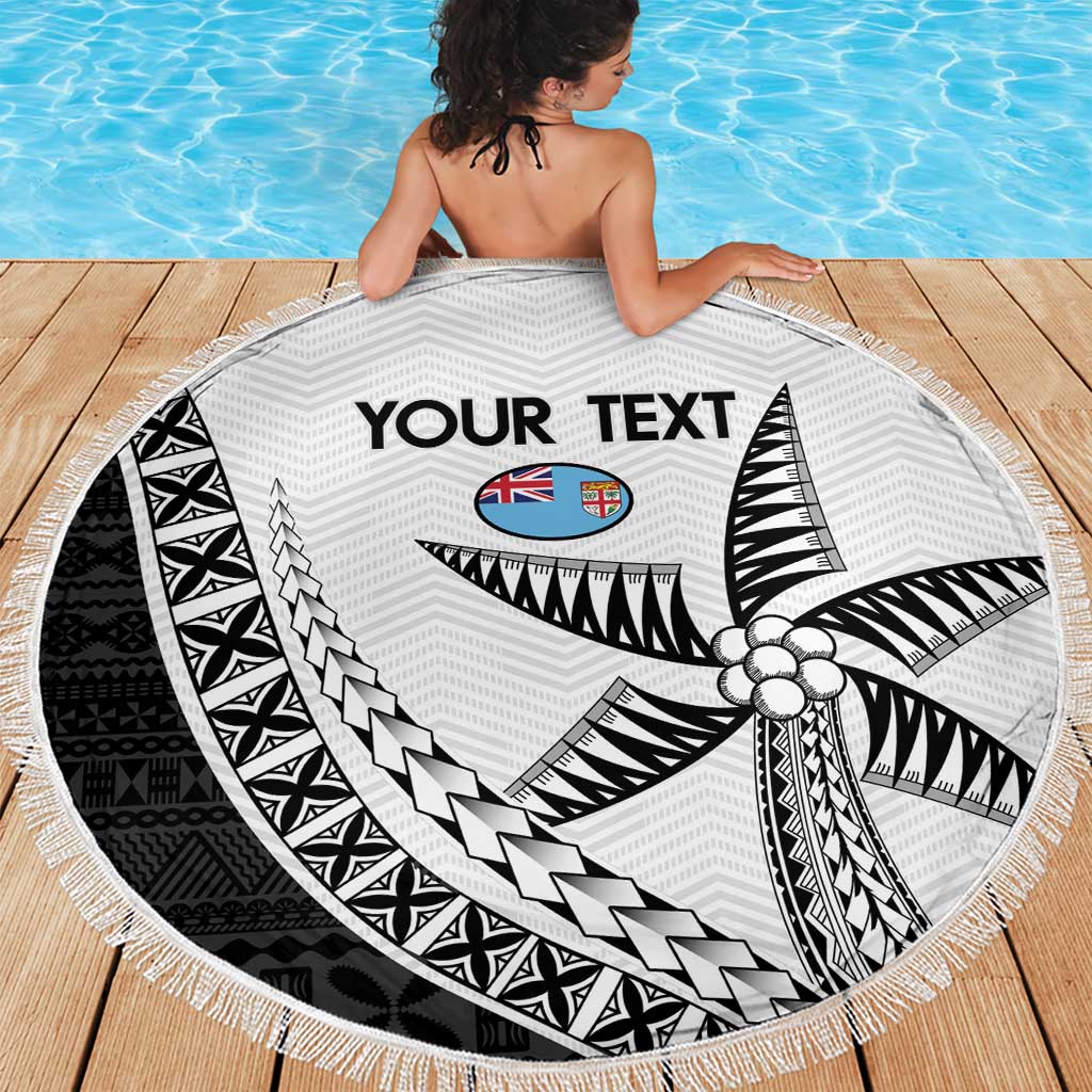 Custom Fiji Rugby Beach Blanket Go Champions Fijian Tapa Cloth LT14 - Polynesian Pride