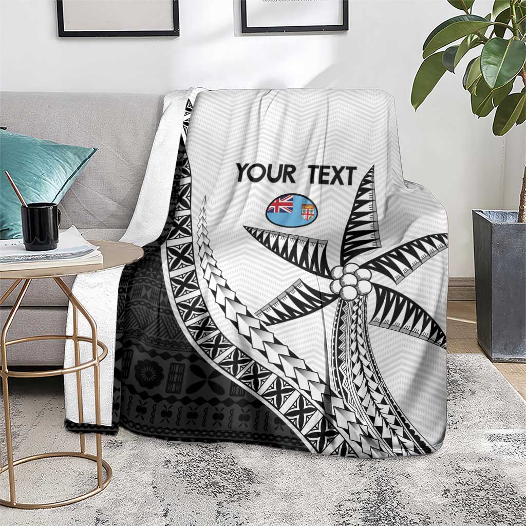 Custom Fiji Rugby Blanket Go Champions Fijian Tapa Cloth LT14 - Polynesian Pride