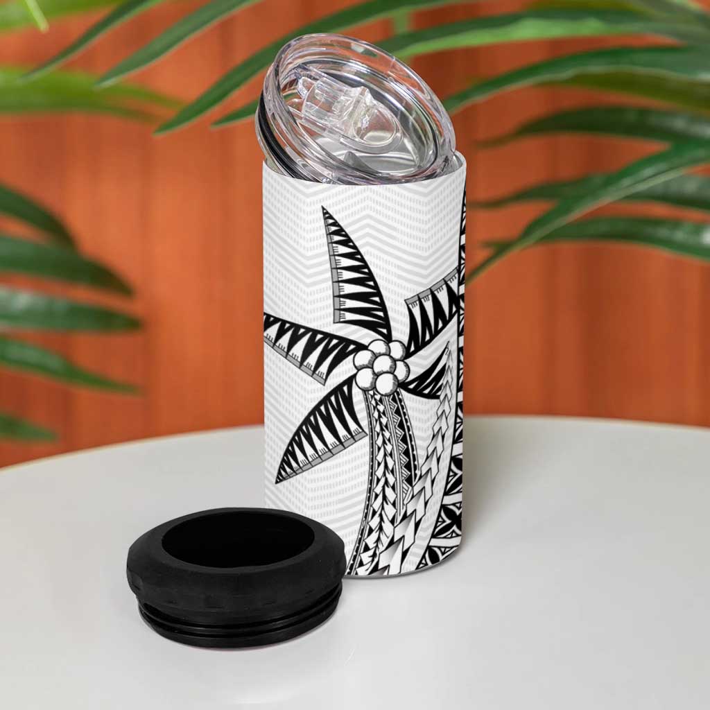 Custom Fiji Rugby Can Cooler Tumbler Go Champions Fijian Tapa Cloth