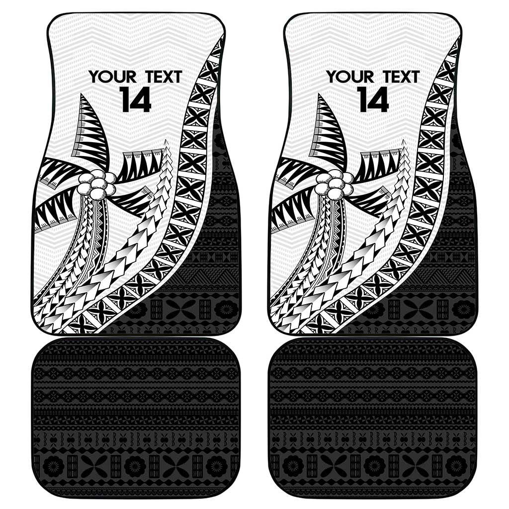 Custom Fiji Rugby Car Mats Go Champions Fijian Tapa Cloth LT14 - Polynesian Pride