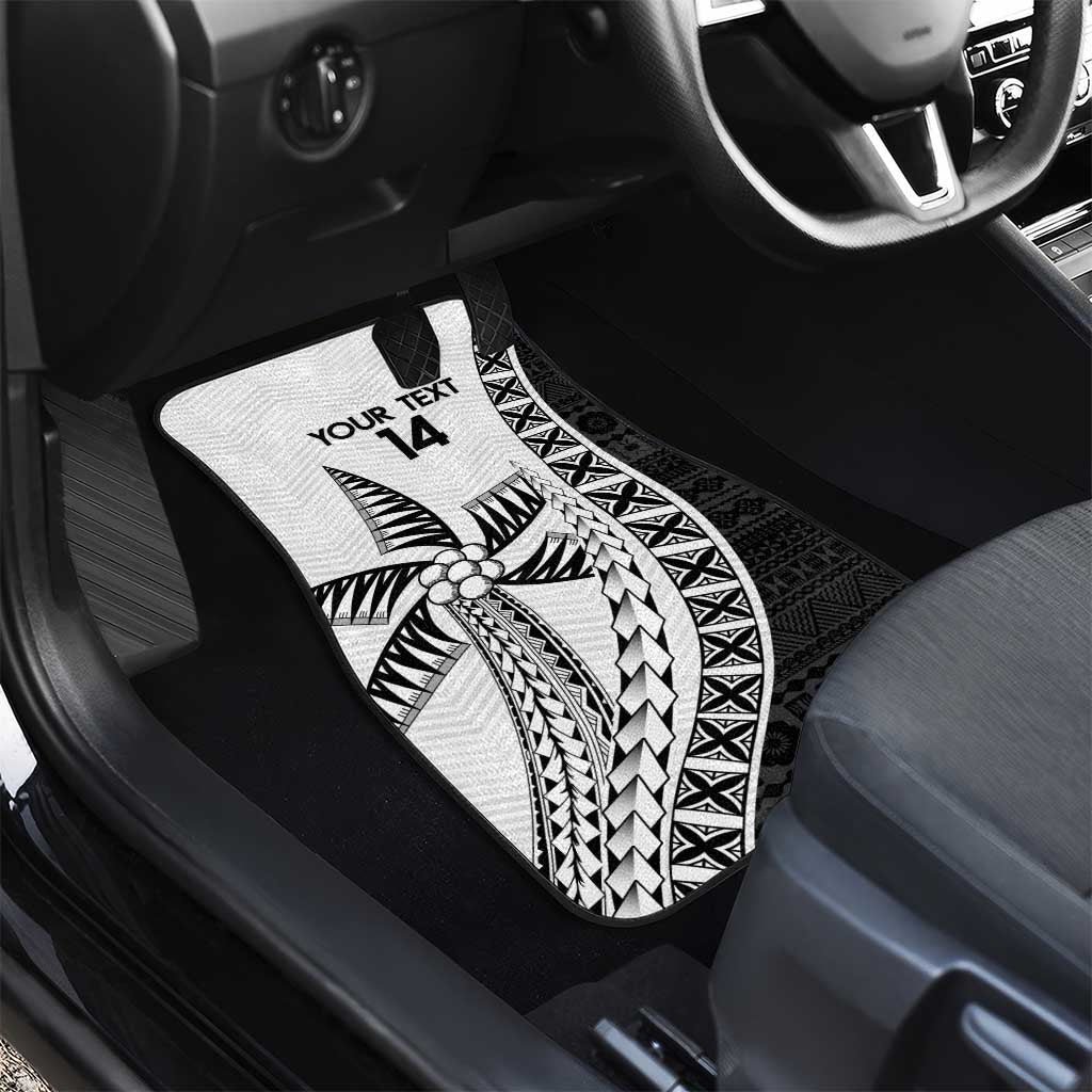 Custom Fiji Rugby Car Mats Go Champions Fijian Tapa Cloth LT14 - Polynesian Pride