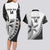 Custom Fiji Rugby Couples Matching Long Sleeve Bodycon Dress and Hawaiian Shirt Go Champions Fijian Tapa Cloth