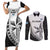 Custom Fiji Rugby Couples Matching Short Sleeve Bodycon Dress and Long Sleeve Button Shirt Go Champions Fijian Tapa Cloth