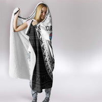 Custom Fiji Rugby Hooded Blanket Go Champions Fijian Tapa Cloth LT14 - Polynesian Pride