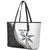 Custom Fiji Rugby Leather Tote Bag Go Champions Fijian Tapa Cloth