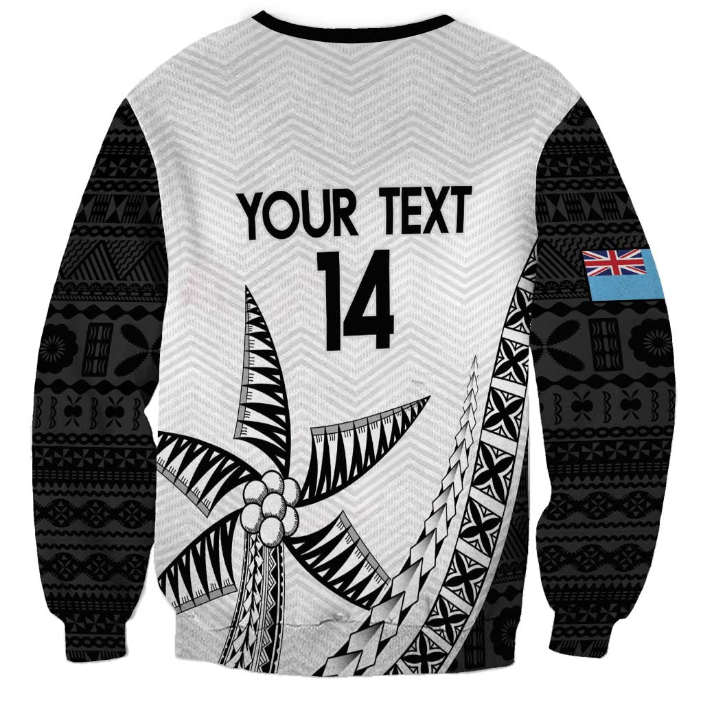 Custom Fiji Rugby Sweatshirt Go Champions Fijian Tapa Cloth LT14 - Polynesian Pride