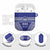 Personalised Queen Salote College AirPods Case Kolisi Fefine 100th Anniversary Kupesi Blue - Polynesian Pride