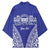 Personalised Queen Salote College Kimono Kolisi Fefine 100th Anniversary Kupesi Blue - Polynesian Pride