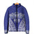 Personalised Queen Salote College Padded Jacket Kolisi Fefine 100th Anniversary Kupesi Blue - Polynesian Pride