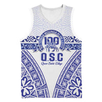 Personalised Queen Salote College Basketball Jersey Kolisi Fefine 100th Anniversary Kupesi White - Polynesian Pride