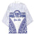 Personalised Queen Salote College Kimono Kolisi Fefine 100th Anniversary Kupesi White - Polynesian Pride