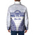 Personalised Queen Salote College Padded Jacket Kolisi Fefine 100th Anniversary Kupesi White - Polynesian Pride