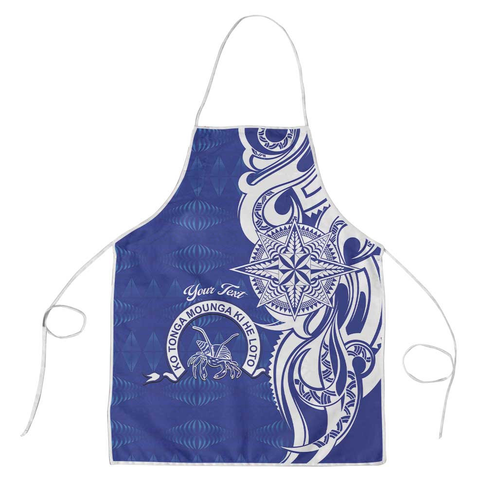 Personalised Queen Salote College Apron QSC Est 1926 Ngatu Pattern - Polynesian Pride