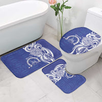 Personalised Queen Salote College Bathroom Set QSC Est 1926 Ngatu Pattern - Polynesian Pride