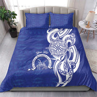 Personalised Queen Salote College Bedding Set QSC Est 1926 Ngatu Pattern - Polynesian Pride