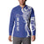 Personalised Queen Salote College Button Sweatshirt QSC Est 1926 Ngatu Pattern - Polynesian Pride
