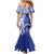 Personalised Queen Salote College Family Matching Mermaid Dress and Hawaiian Shirt QSC Est 1926 Ngatu Pattern - Polynesian Pride