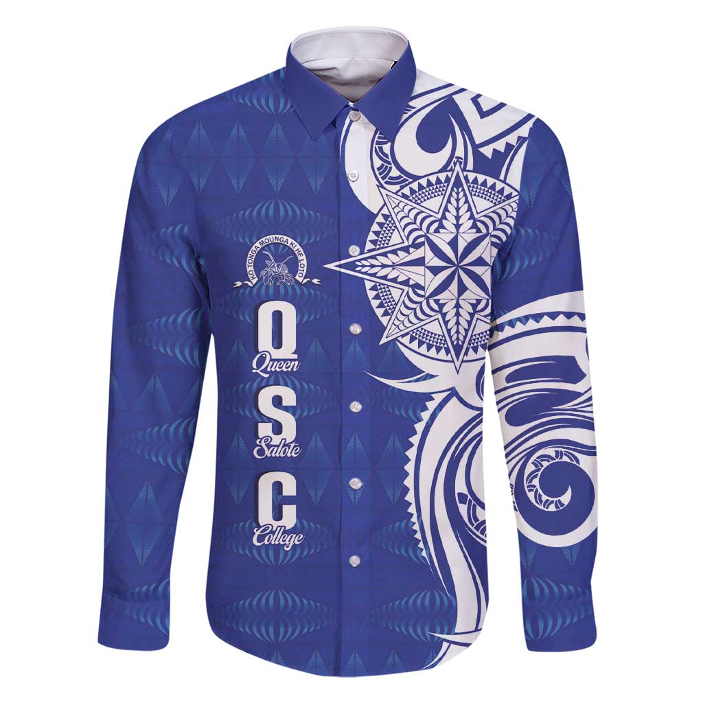 Personalised Queen Salote College Family Matching Short Sleeve Bodycon Dress and Hawaiian Shirt QSC Est 1926 Ngatu Pattern - Polynesian Pride